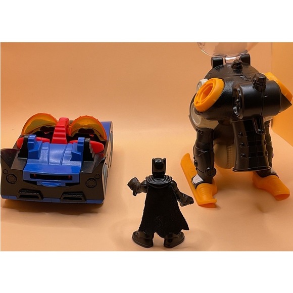 Fisher-Price Imaginext Batman & Penguin Vehicle Set with Figures - Picture 4 of 4